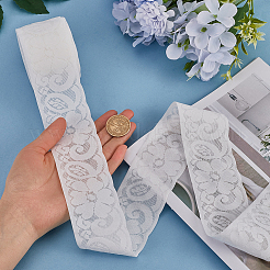 6.25M Nylon Elastic Lace Trim&nbsp;OCOR-GF0003-77A