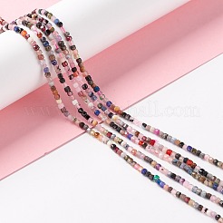Natural Mixed Gemstone Beads Strands&nbsp;G-M390-01