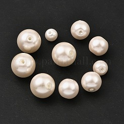 Glass Imitation Pearl Beads&nbsp;GLAA-XCP0001-54
