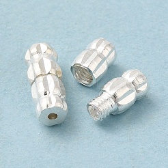 Brass Screw Clasps&nbsp;KK-G187-S