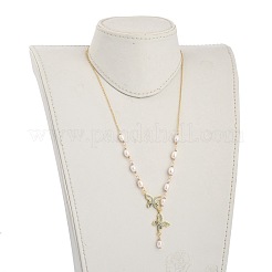 Butterfly Brass Micro Pave Cubic Zirconia Jewelry Set&nbsp;SJEW-JS01124