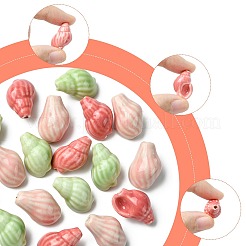 18Pcs 3 Colors Handmade Porcelain Beads&nbsp;PORC-FS0001-26