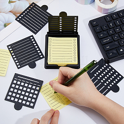 Plastic Post-It Note Template&nbsp;AJEW-WH0248-892