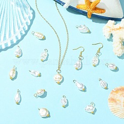 65Pcs 13 Styles ABS Plastic Imitation Pearl Pendants&nbsp;PALLOY-CJ00169