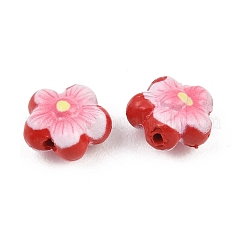 Printed Cinnabar Beads&nbsp;CARL-A001-01C