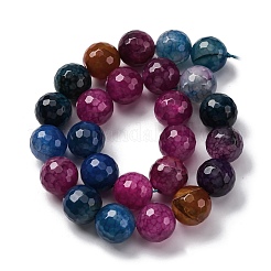 Natural Dragon Veins Agate(Dyed & Heated) Beads Strands&nbsp;G-K390-A11-01