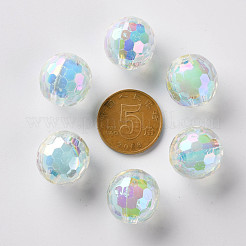 Transparent Acrylic Beads&nbsp;TACR-S152-14B-A07