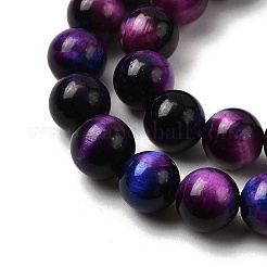 Natural Tiger Eye Beads Strands&nbsp;G-F561-6mm-B07