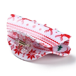 Christmas Theme PVC Claw Hair Clips&nbsp;PHAR-C001-01C