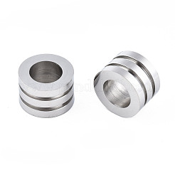 Non-Tarnish 316 Surgical Stainless Steel European Beads&nbsp;STAS-N097-061P