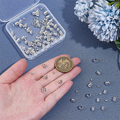 120Pcs 3 Styles Brass Beads&nbsp;KK-PH0013-62