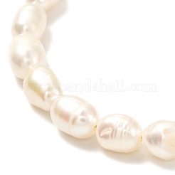 Vintage Natural Pearl Beaded Necklace for Birthday Mother's Day Gift&nbsp;NJEW-JN03680