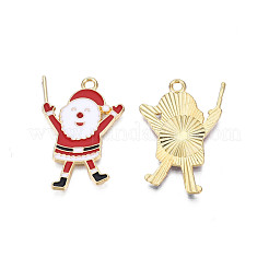 Rack Plating Alloy Enamel Pendants&nbsp;ENAM-N055-172