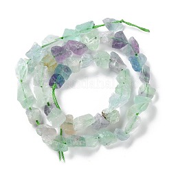 Raw Rough Natural Fluorite Beads Strands&nbsp;G-B065-C19