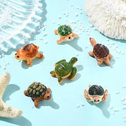 30Pcs 6 Colors Opaque Resin Pendants&nbsp;RESI-YW0006-40