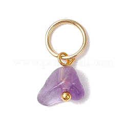 30Pcs 30 Styles Natural & Synthetic Mixed Gemstone Chip Charms&nbsp;PALLOY-JF02874-02
