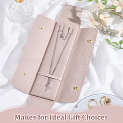 Velvet Necklace Storage Bags&nbsp;ABAG-WH0046-26