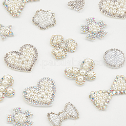 48Pcs 12 Style Non Woven Fabric Ornament Accessories&nbsp;DIY-AR0002-27