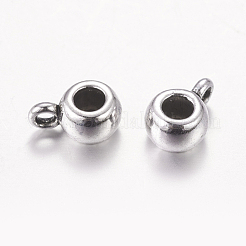 Tibetan Silver Drum Pendant Hanger&nbsp;AB017H-NF