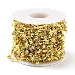 Handmade Eco-friendly Brass Curved Bar Link Chain&nbsp;CHC-E023-29G