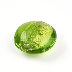 Handmade Silver Foil Glass Beads&nbsp;SLF15mmY-05