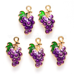 Autumn Theme Alloy Enamel Pendants&nbsp;ENAM-S121-080