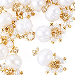12Pcs Potato Natural Cultured Freshwater Pearl Pendants&nbsp;PALLOY-TA00386
