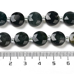 Natural Moss Agate Beads Strands&nbsp;G-NH0010-C01-01