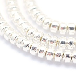 Electroplate Non-magnetic Synthetic Hematite Beads Strands&nbsp;G-L485-04A-S