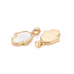 Natural Freshwater Shell Pendants&nbsp;KK-S356-639-NF