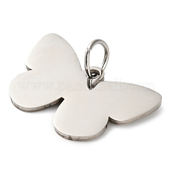 304 Stainless Steel Stamping Blank Tag Pendants&nbsp;STAS-H438-06P