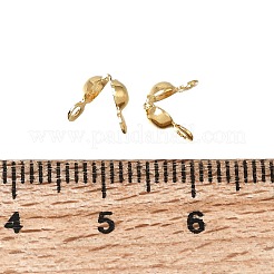 Brass Bead Tips&nbsp;KK-CBA1A60-21G
