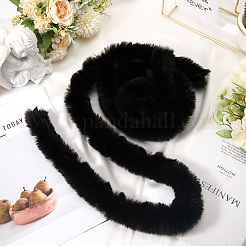 2Pcs 2 Colors Faux Fur Chenille Stick Fabric Roll for Christmas Tree Decor or Wreath Bows Craft&nbsp;FIND-CY0001-49