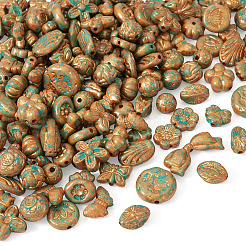 100G Opaque Acrylic Beads&nbsp;OACR-TA0003-93