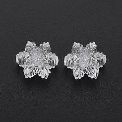 Transparent Acrylic European Beads&nbsp;TACR-T003-21