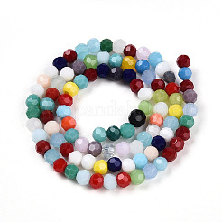 Opaque Glass Beads Stands&nbsp;EGLA-A035-P4mm-HD01