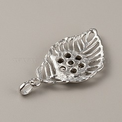 Alloy Hang Snap Base Big Pendants&nbsp;FIND-WH0111-239