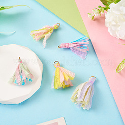 5Pcs 5 Colors Polyester Tassel Pendants&nbsp;FIND-TA0005-34
