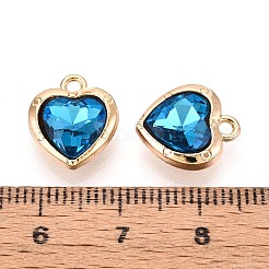 Alloy Rhinestone Charms&nbsp;PALLOY-T092-23G-03