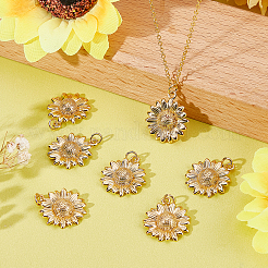 8Pcs Brass Pendants&nbsp;KK-BBC0002-54