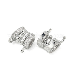 SHEGRACE Brass Micro Pave Cubic Zirconia Pendants&nbsp;XGRQ3D794-483P