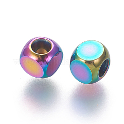 Ion Plating(IP) 304 Stainless Steel Spacer Beads&nbsp;STAS-L216-15D
