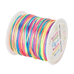 Nylon Satin Rattail Cords&nbsp;NWIR-JP0013-1.0mm-10