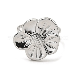 Non-Tarnish 304 Stainless Steel Open Cuff Rings&nbsp;RJEW-Z018-28P