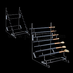 9-Tier Acrylic Pen Riser Display Holders&nbsp;ODIS-WH0086-080