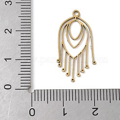 201 Stainless Steel Filigree Pendants&nbsp;LS-STAS-K298-05G
