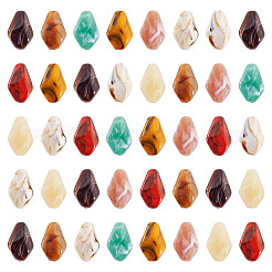 40Pcs Opaque Acrylic Beads&nbsp;OACR-TA0004-38