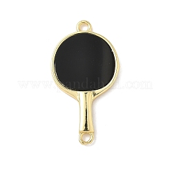 Brass Resin Shell Connector Charms&nbsp;KK-L239-067G
