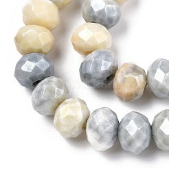 Ombre Effect Dyed Glass Beads Strands&nbsp;GLAA-C023-02-B04