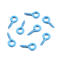 Spray Painted Iron Screw Eye Pin Peg Bails&nbsp;IFIN-N010-002A-04